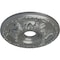 Ekena Millwork Granada Ceiling Medallion (Fits Canopies up to 6 5/8"), 18"OD x 3 1/2"ID x 2 1/2"P, Silver CM18GASLS - alternate 2